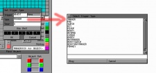 Set Trigger Menu mit geöffnetem Untermenu TRIGGER